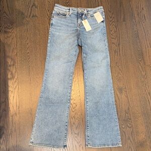 Good American Light Blue Straight Leg Jeans